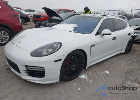 2014 Porsche Panamera Turbo Executive from USA, damaged, VIN WP0BC2A75EL077329